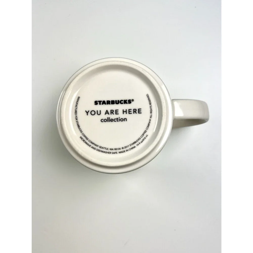 Starbucks Makati Philippines You Are Here Cityscape Ceramic Coffee Mug